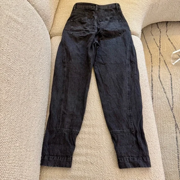 IRO PARIS high waisted tapered barrel jeans - Picture 8 of 10